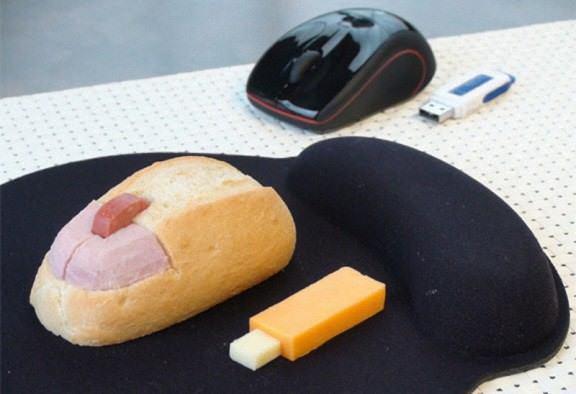 Computer Mouse 576x394 The art of the sandwich (14 pics)