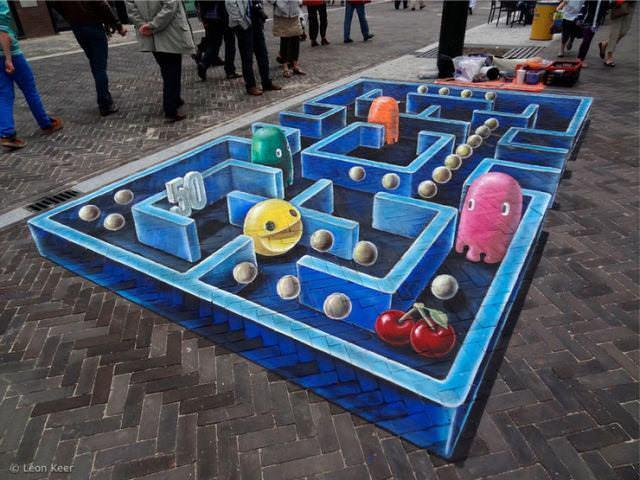 Cool Threedimensional Street Paintings 1 1