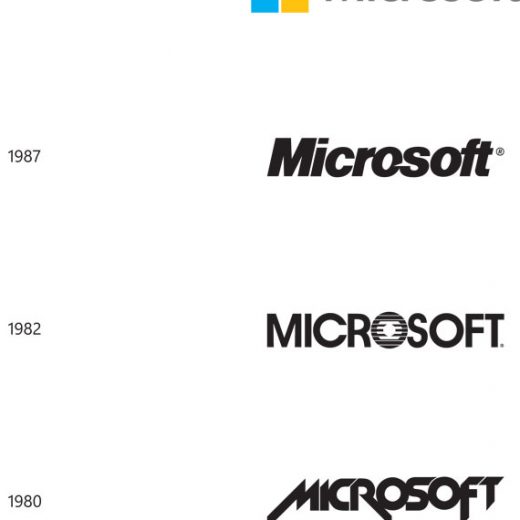 Microsoft Logo History 1