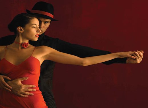 Pantone Tangerine Tango Dancers Frederic Cirou Corbis1