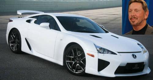 Lexus LFA Δείτε τι αυτοκίνητο οδηγούν οι 10 ισχυρότεροι “geeks” του κόσμου