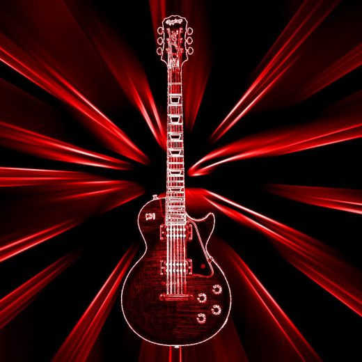 Red Guitar