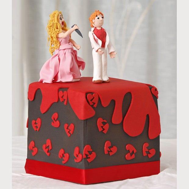 Novelty Divorce Cake