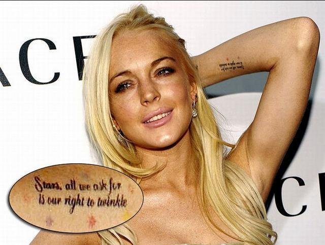 Celebrity Tattoos (75 pics) Celebrity Tattoos (75 pics)