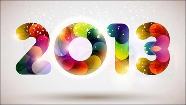 New Year Wallpaper for 2013