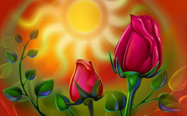 The Best Top Desktop Roses Wallpapers Hd Rose Wallpaper 49 3d Pink Red Roses Wallpaper 600x375