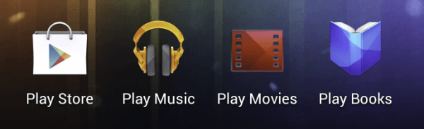Google Play Icons