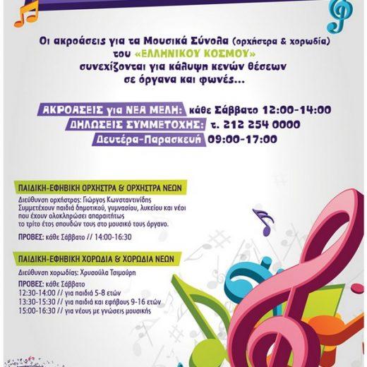 Poster Mousika Sinola2014