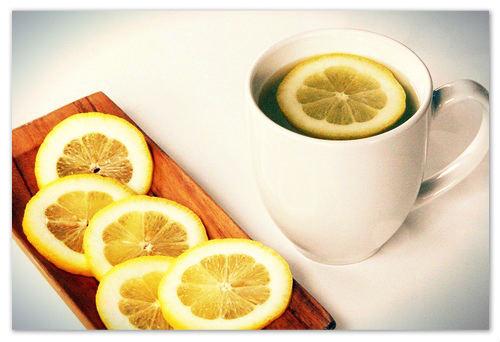 Lemon Hot Water